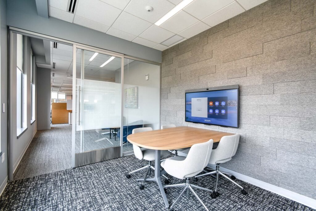 Small conference room.