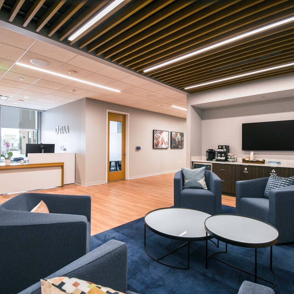 TIAA Tenant B 01 Reception area.