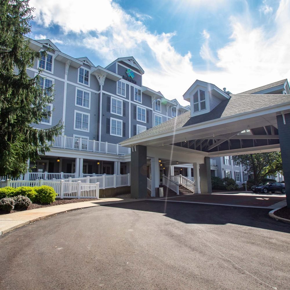 Tapestry Moon Township 01 Exterior of senior living center.